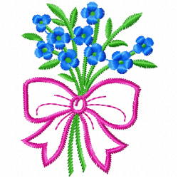 Flowers Embroidery Design 8 Flowers Embroidery Design 8